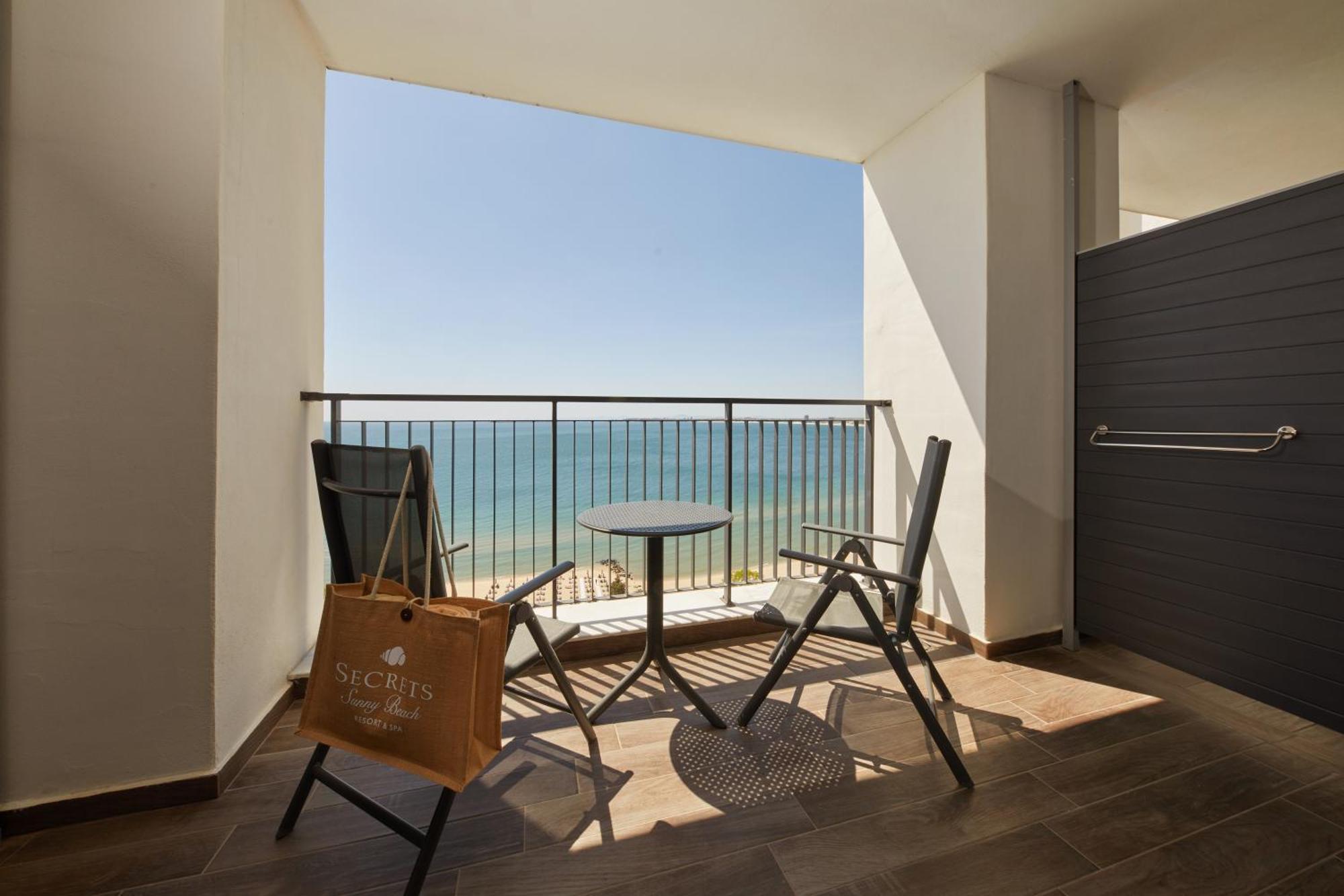 Secrets Sunny Beach Resort & Spa (Adults Only) Værelse billede Balcony of a hotel room